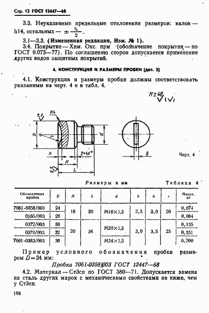 Страница 13 ГОСТ 13447-68