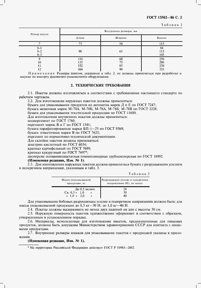 Страница 3 ГОСТ 13502-86
