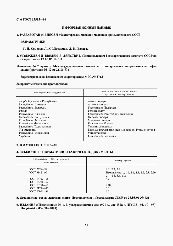 Страница 6 ГОСТ 13513-86