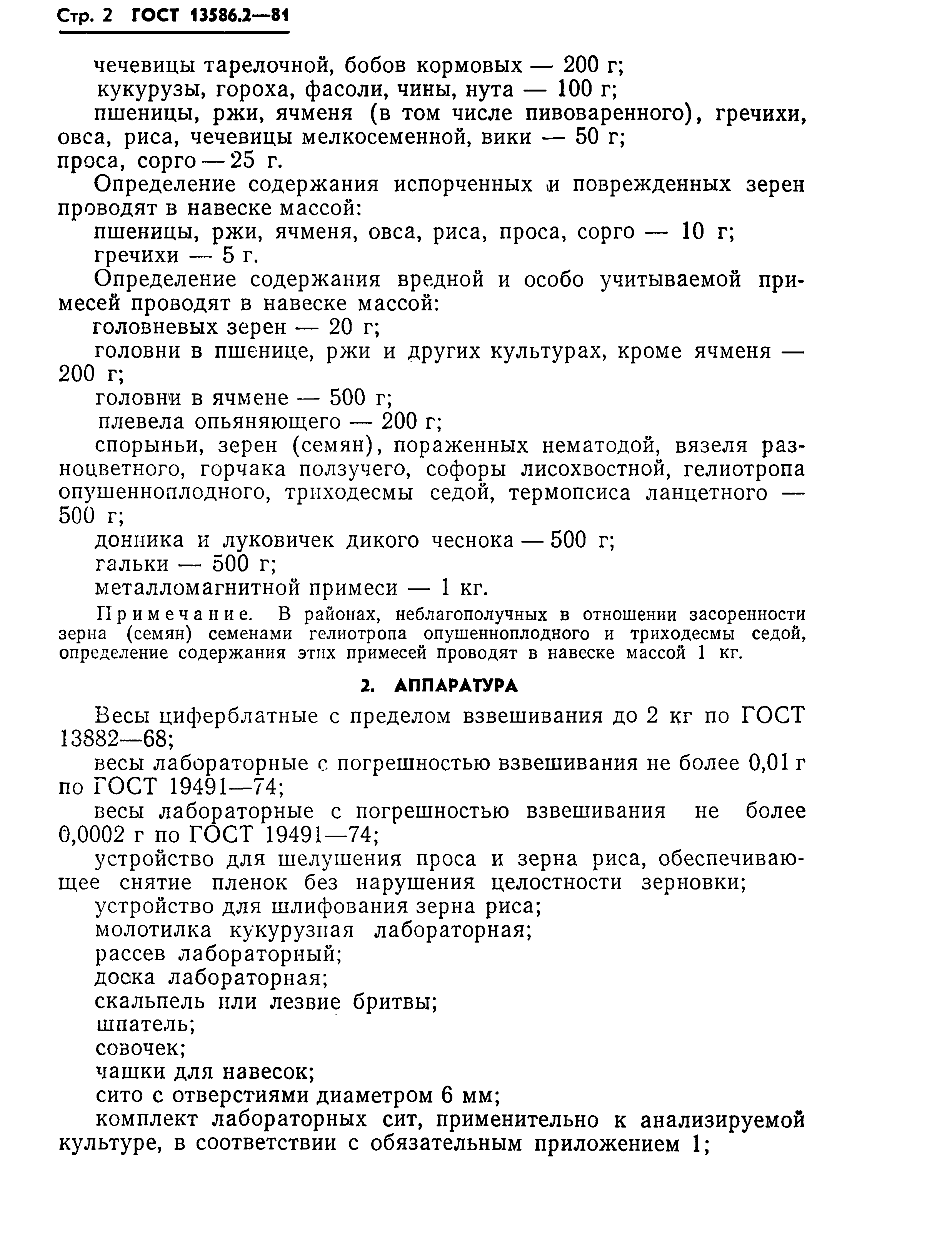 Страница 5 ГОСТ 13586.2-81