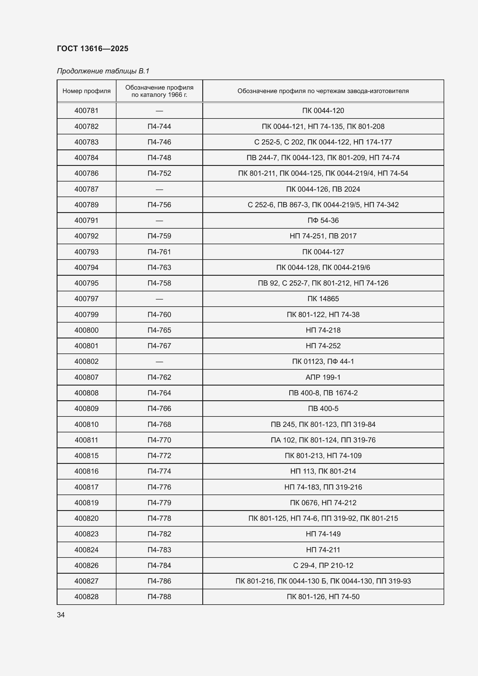 Страница 38 ГОСТ 13616-2025