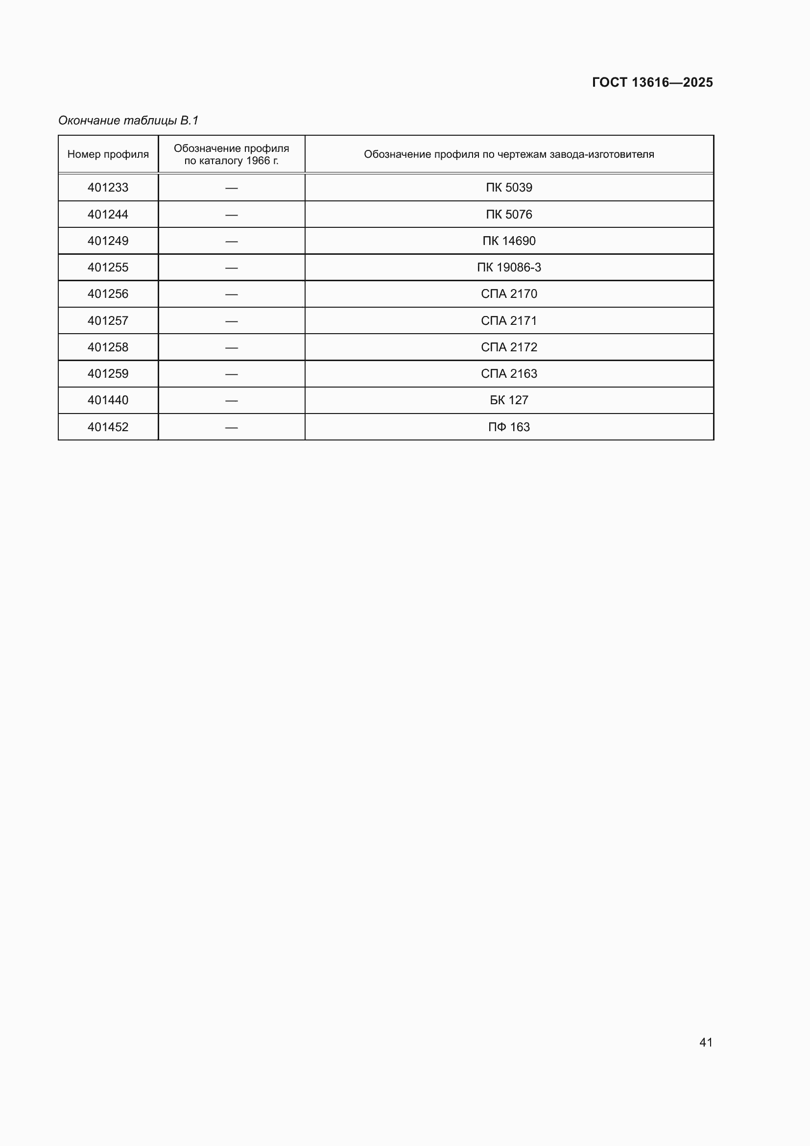 Страница 45 ГОСТ 13616-2025