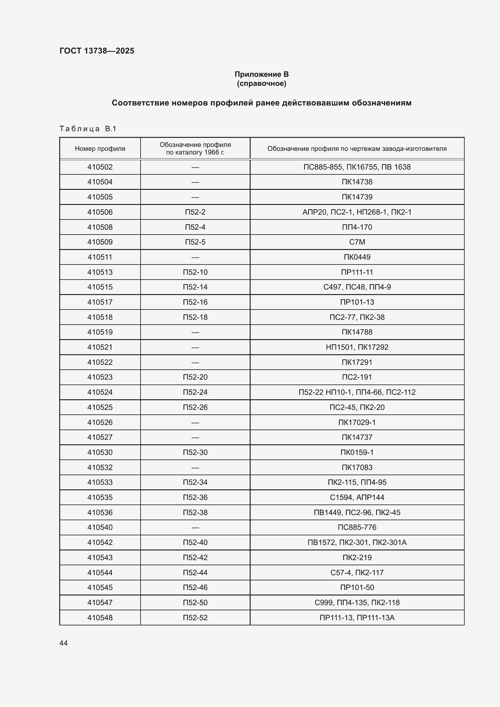 Страница 48 ГОСТ 13738-2025