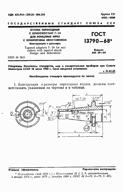 Страница 2 ГОСТ 13790-68