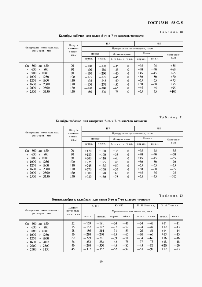 Страница 5 ГОСТ 13810-68