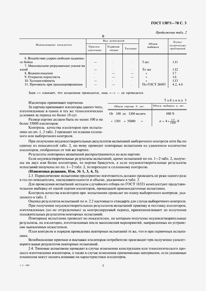 Страница 5 ГОСТ 13871-78