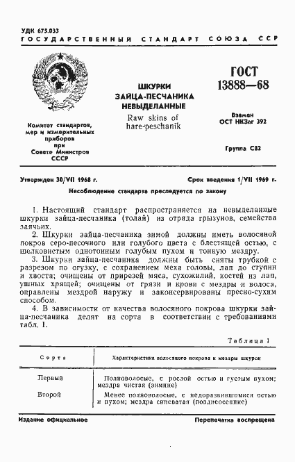 Страница 3 ГОСТ 13888-68