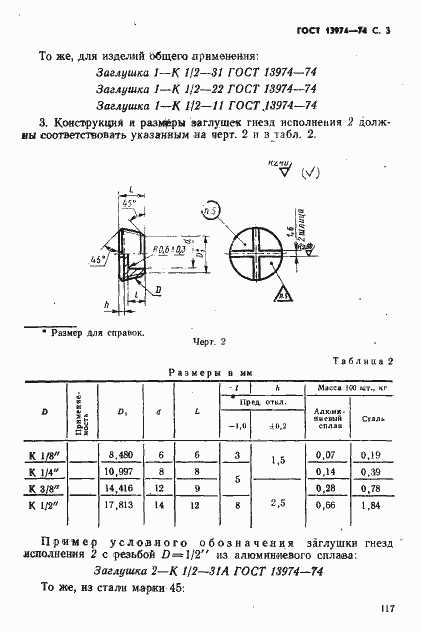 Страница 3 ГОСТ 13974-74