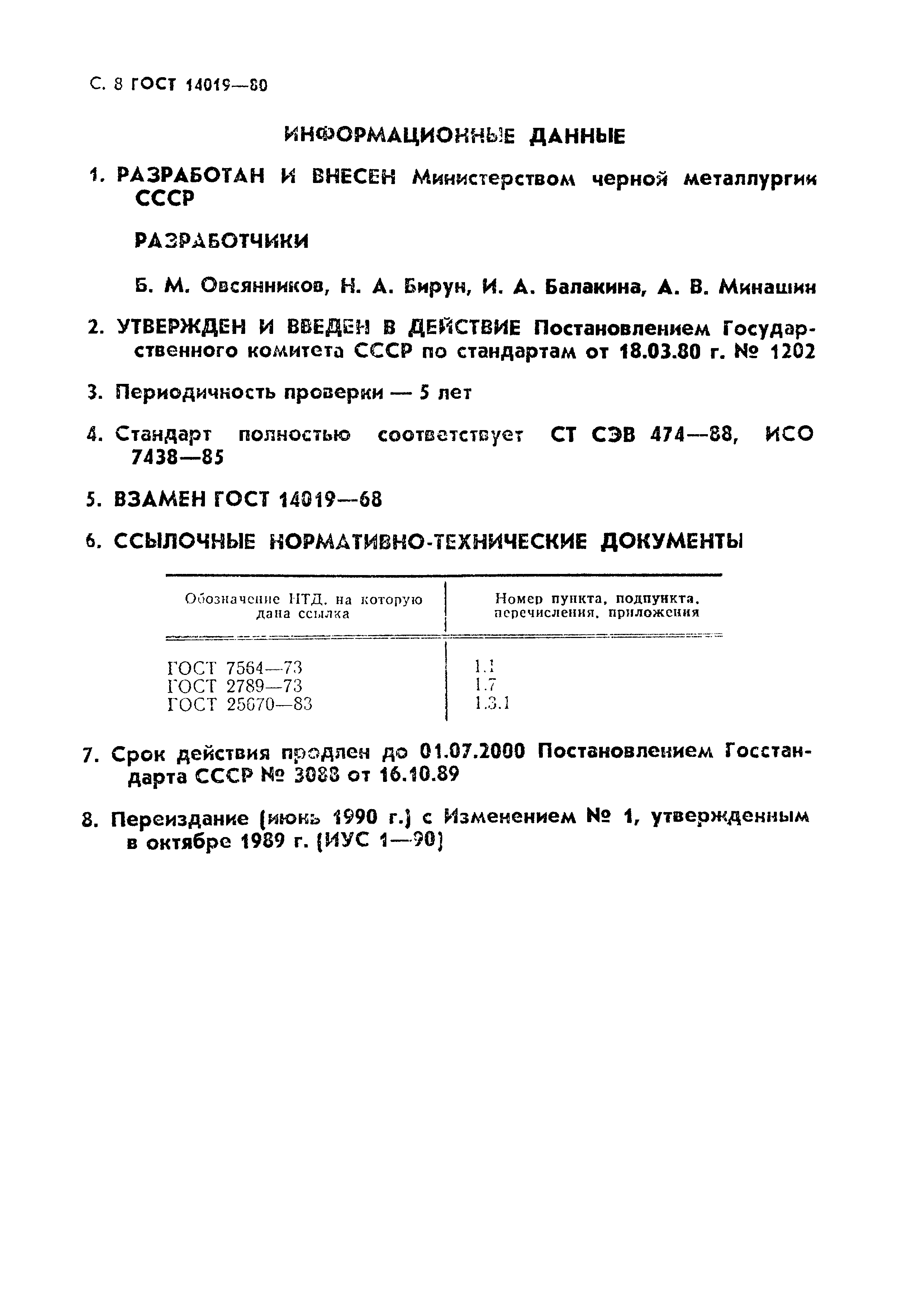 Страница 9 ГОСТ 14019-80