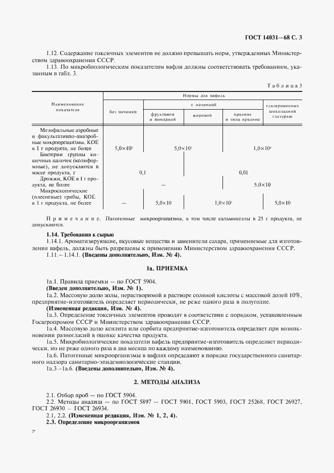 Страница 4 ГОСТ 14031-68
