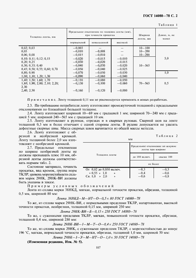 Страница 2 ГОСТ 14080-78