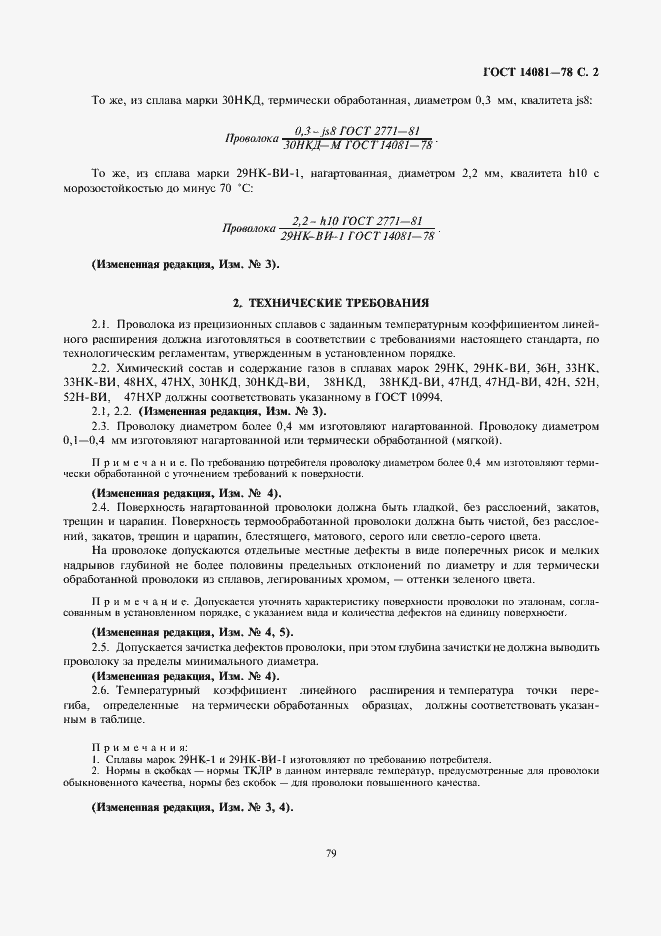 Страница 2 ГОСТ 14081-78