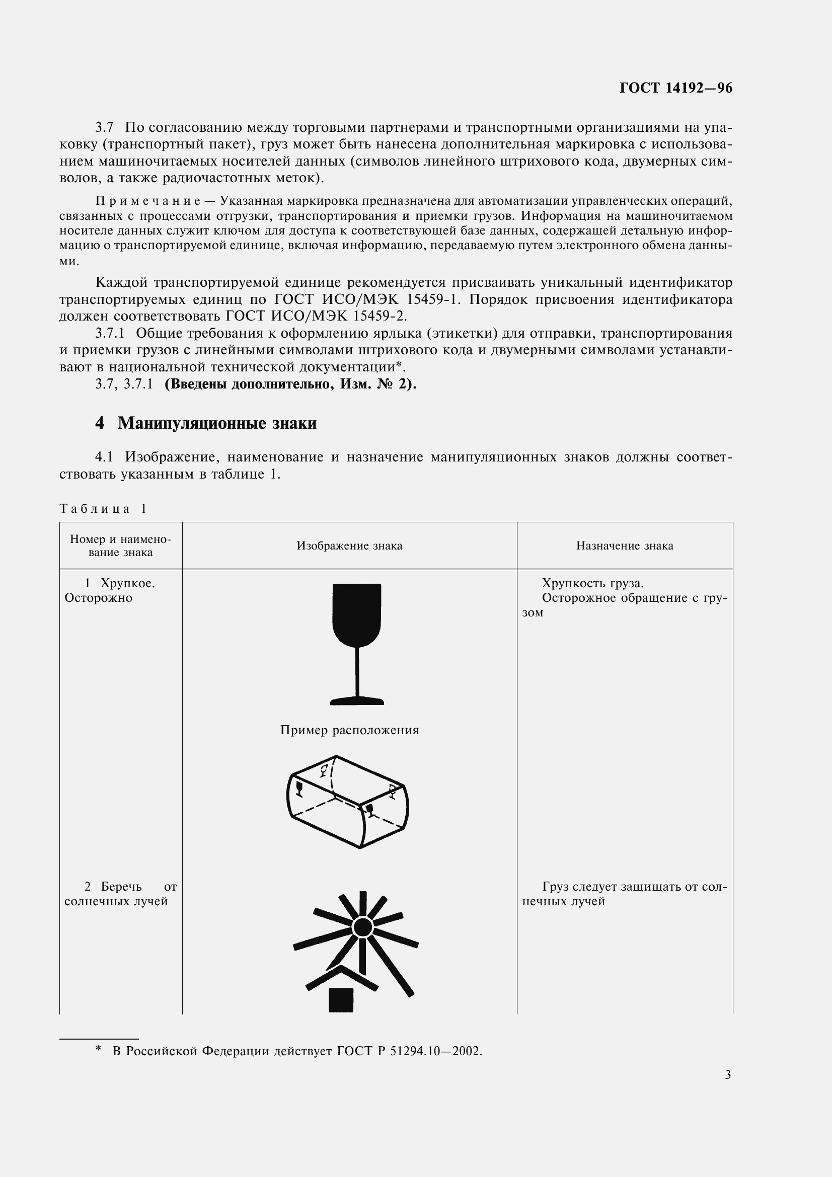 Страница 6 ГОСТ 14192-96