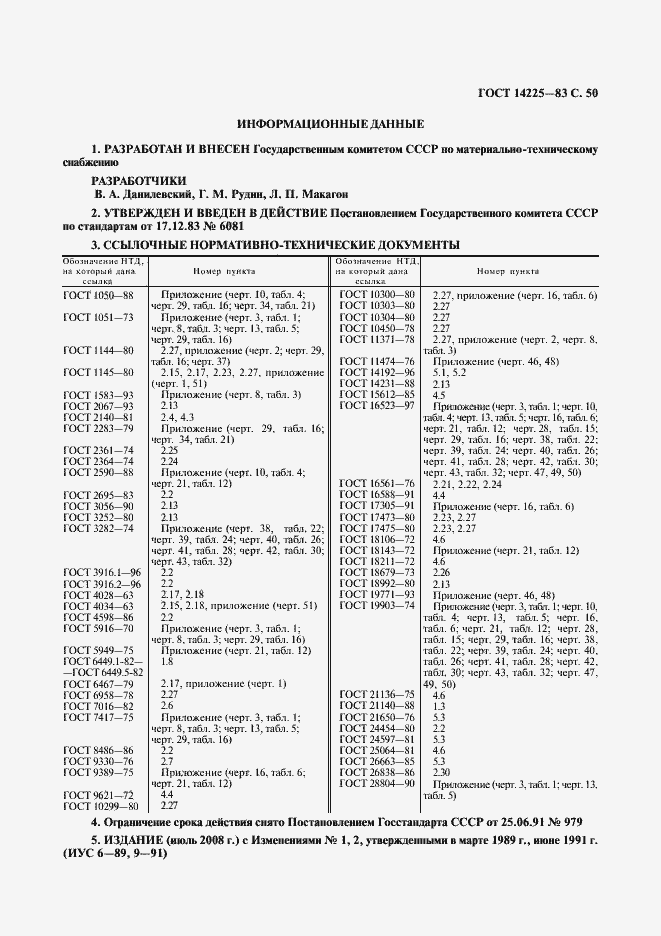 Страница 51 ГОСТ 14225-83
