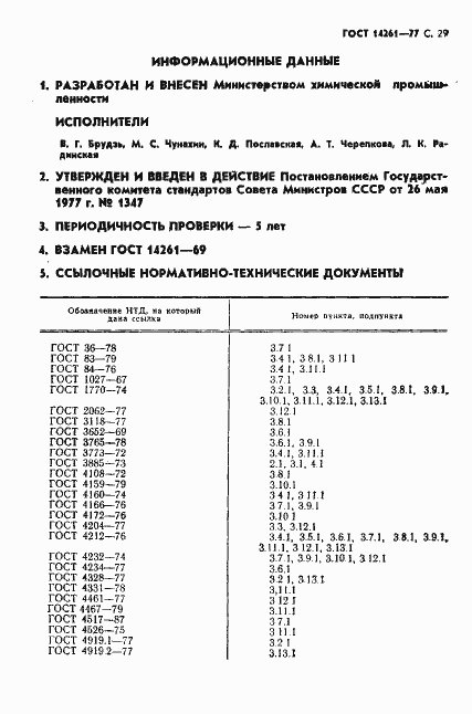 Страница 30 ГОСТ 14261-77
