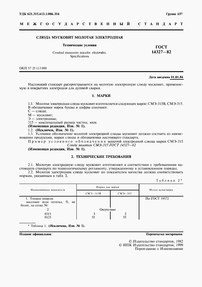 Страница 2 ГОСТ 14327-82