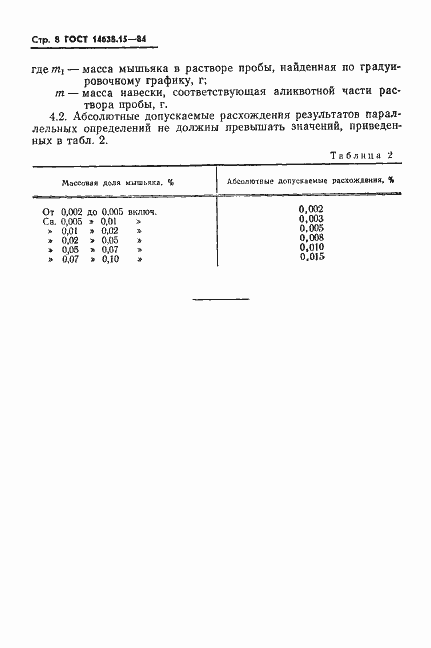 Страница 8 ГОСТ 14638.15-84