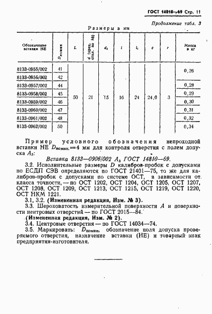 Страница 11 ГОСТ 14810-69