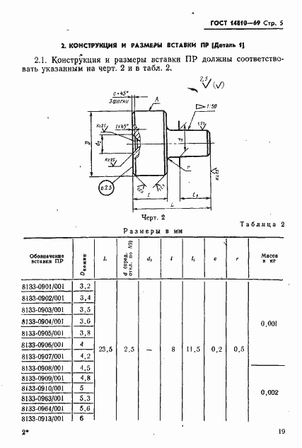 Страница 5 ГОСТ 14810-69
