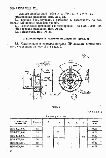 Страница 3 ГОСТ 14815-69