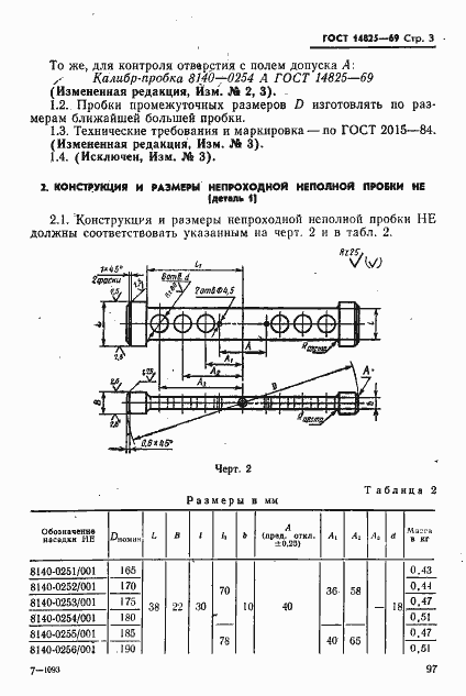 Страница 3 ГОСТ 14825-69