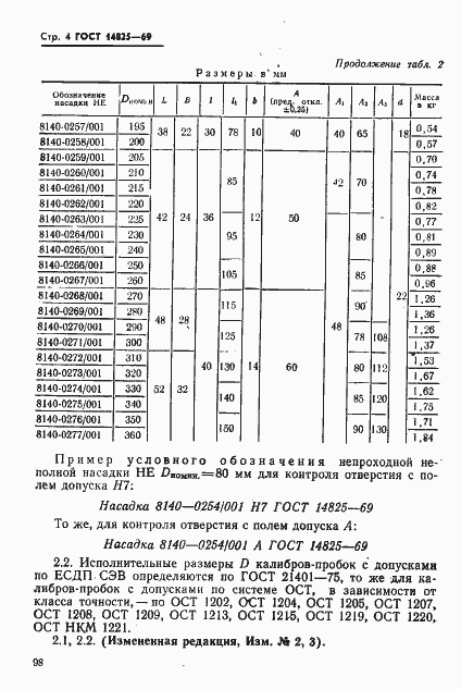 Страница 4 ГОСТ 14825-69