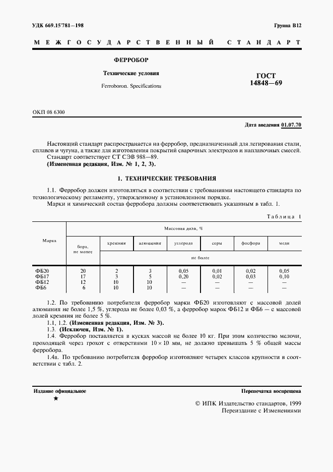 Страница 2 ГОСТ 14848-69