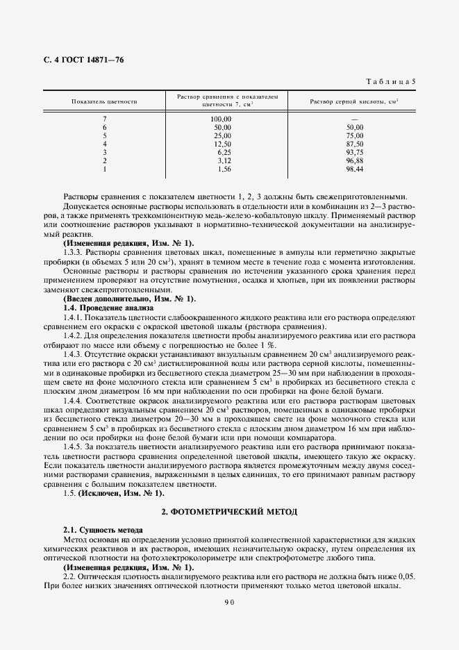 Страница 4 ГОСТ 14871-76