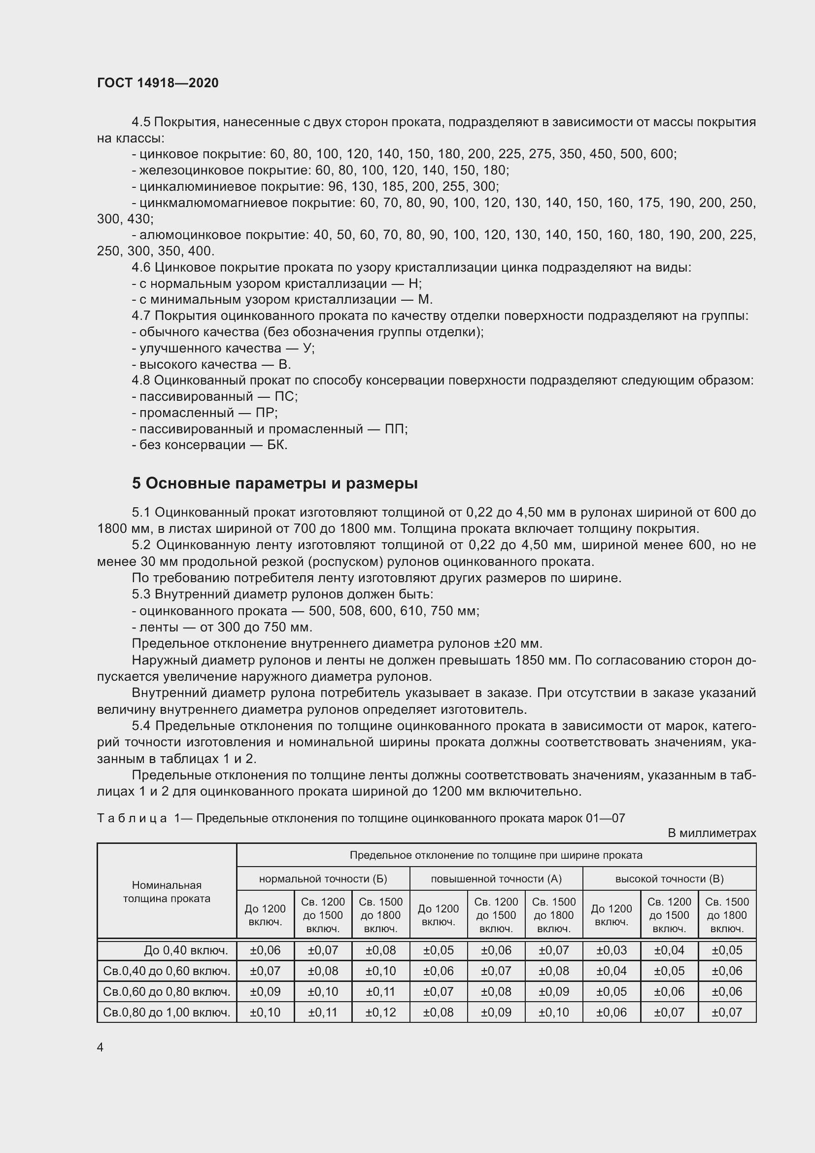 Страница 10 ГОСТ 14918-2020