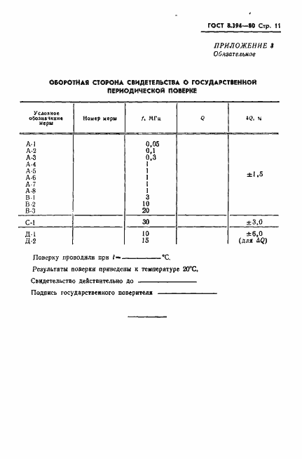 Страница 13 ГОСТ 8.394-80