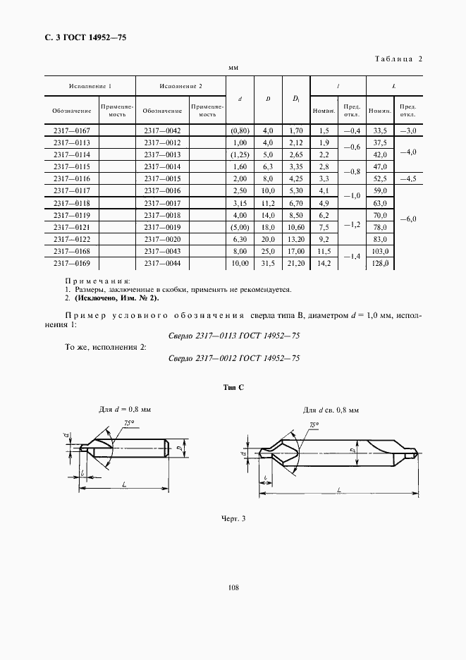 Страница 3 ГОСТ 14952-75