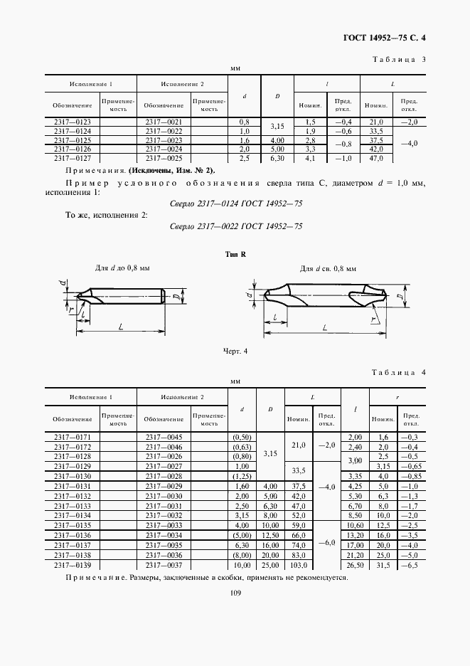 Страница 4 ГОСТ 14952-75