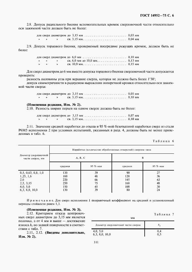 Страница 6 ГОСТ 14952-75