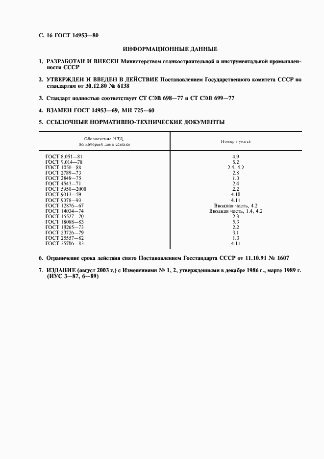Страница 18 ГОСТ 14953-80