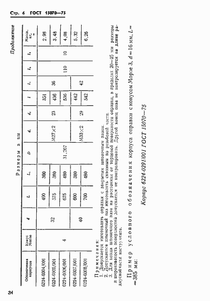 Страница 6 ГОСТ 15070-75