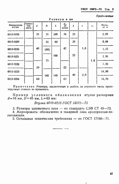 Страница 3 ГОСТ 15072-75