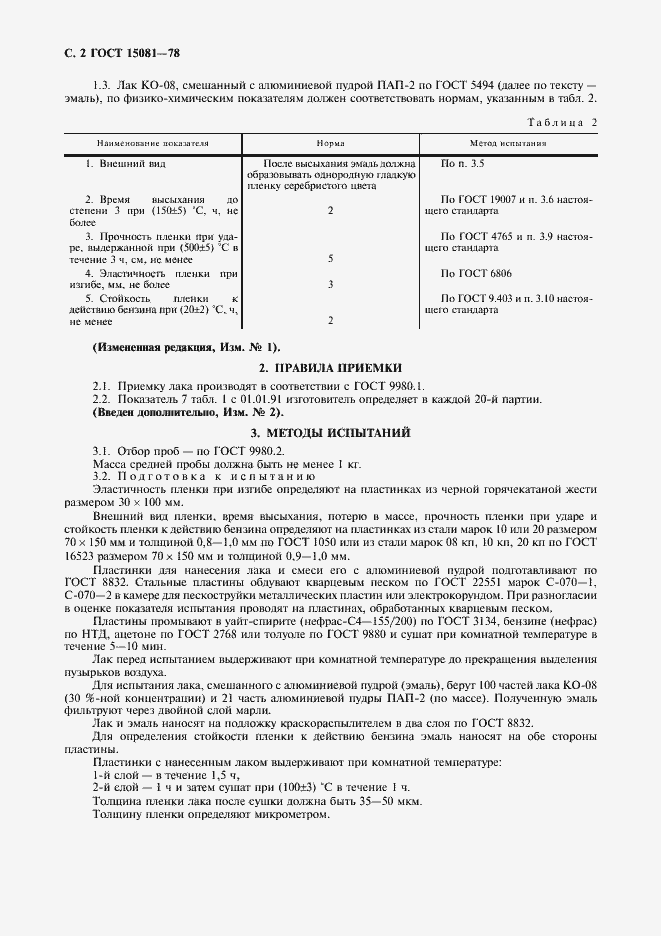 Страница 3 ГОСТ 15081-78