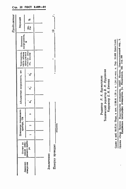 Страница 22 ГОСТ 8.409-81