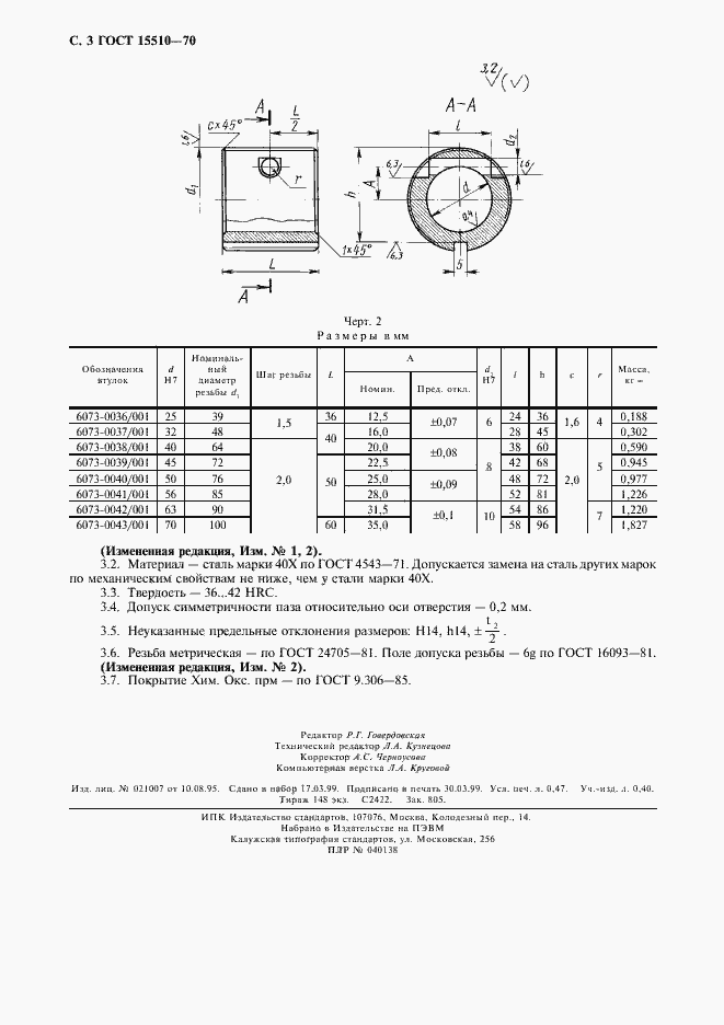 Страница 4 ГОСТ 15510-70