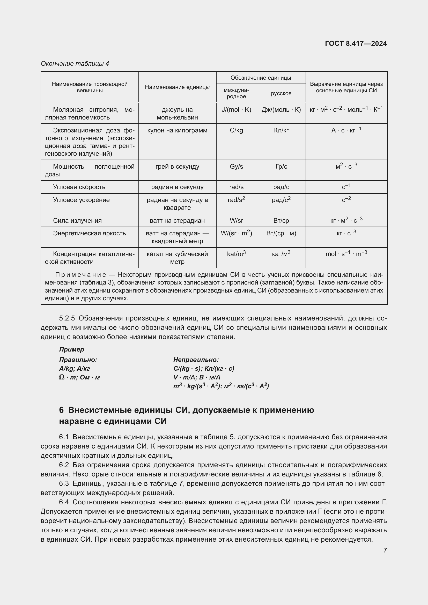 Страница 11 ГОСТ 8.417-2024