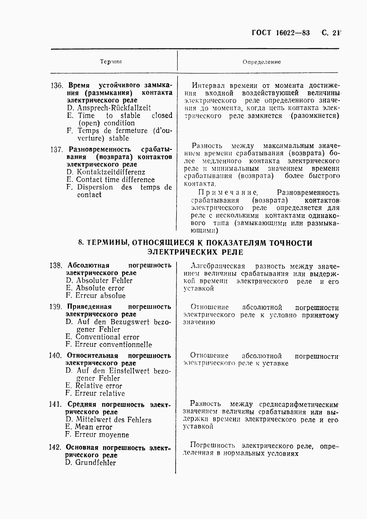 Страница 22 ГОСТ 16022-83