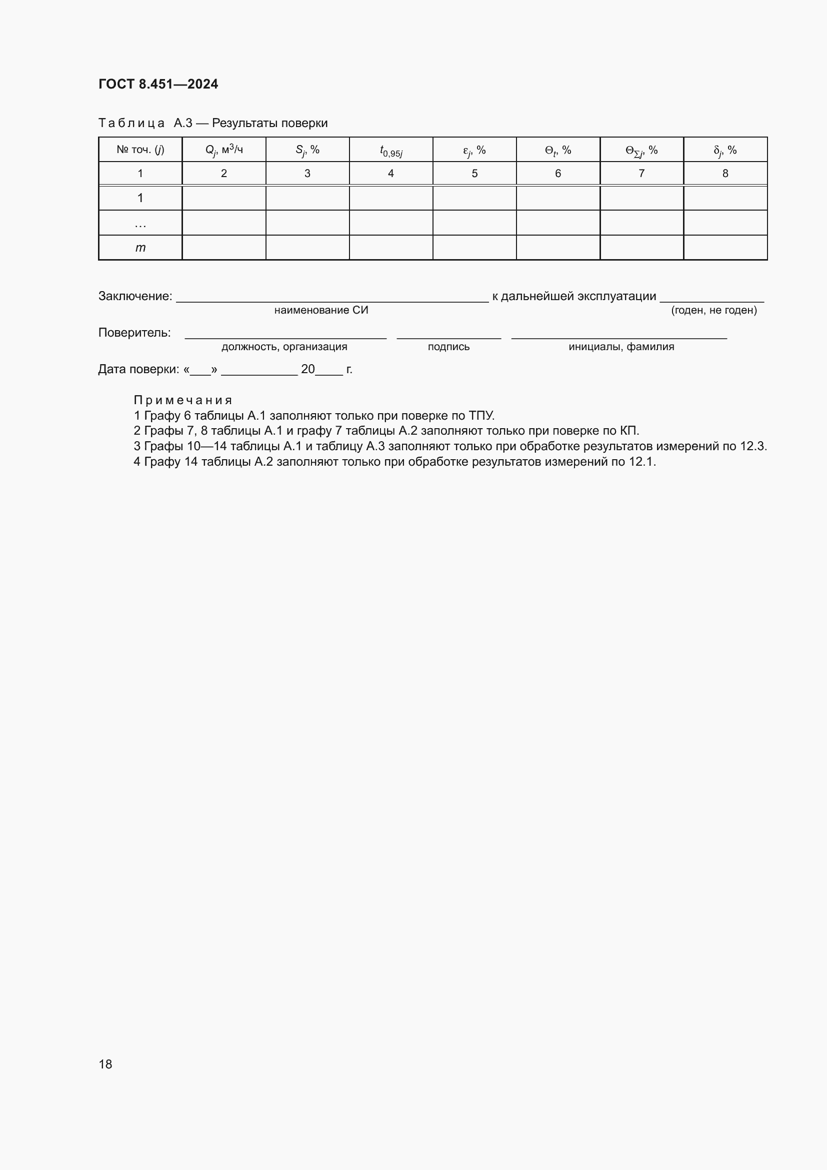 Страница 22 ГОСТ 8.451-2024