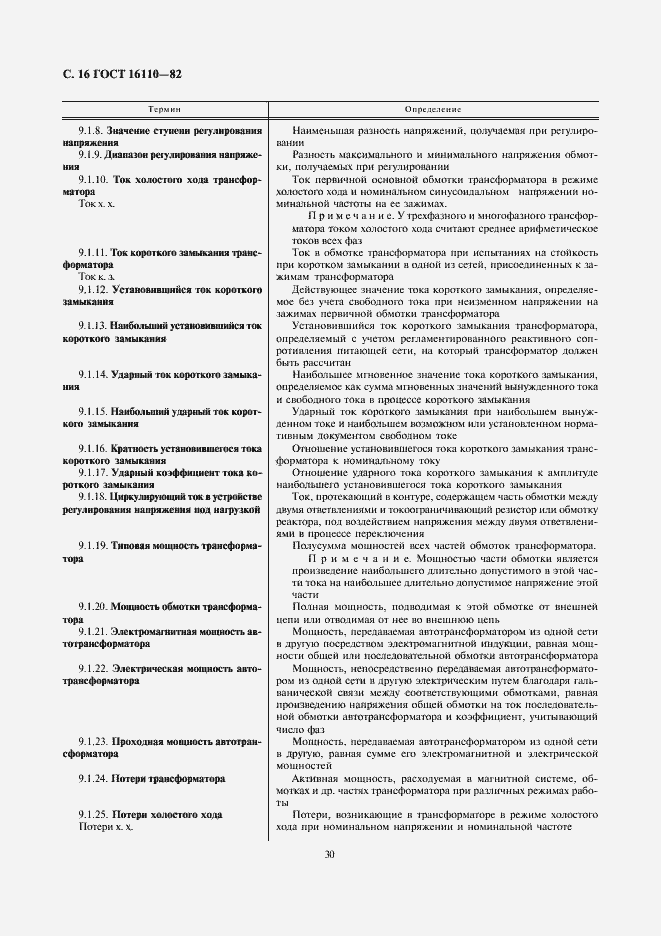 Страница 16 ГОСТ 16110-82