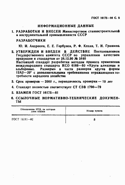 Страница 6 ГОСТ 16175-90