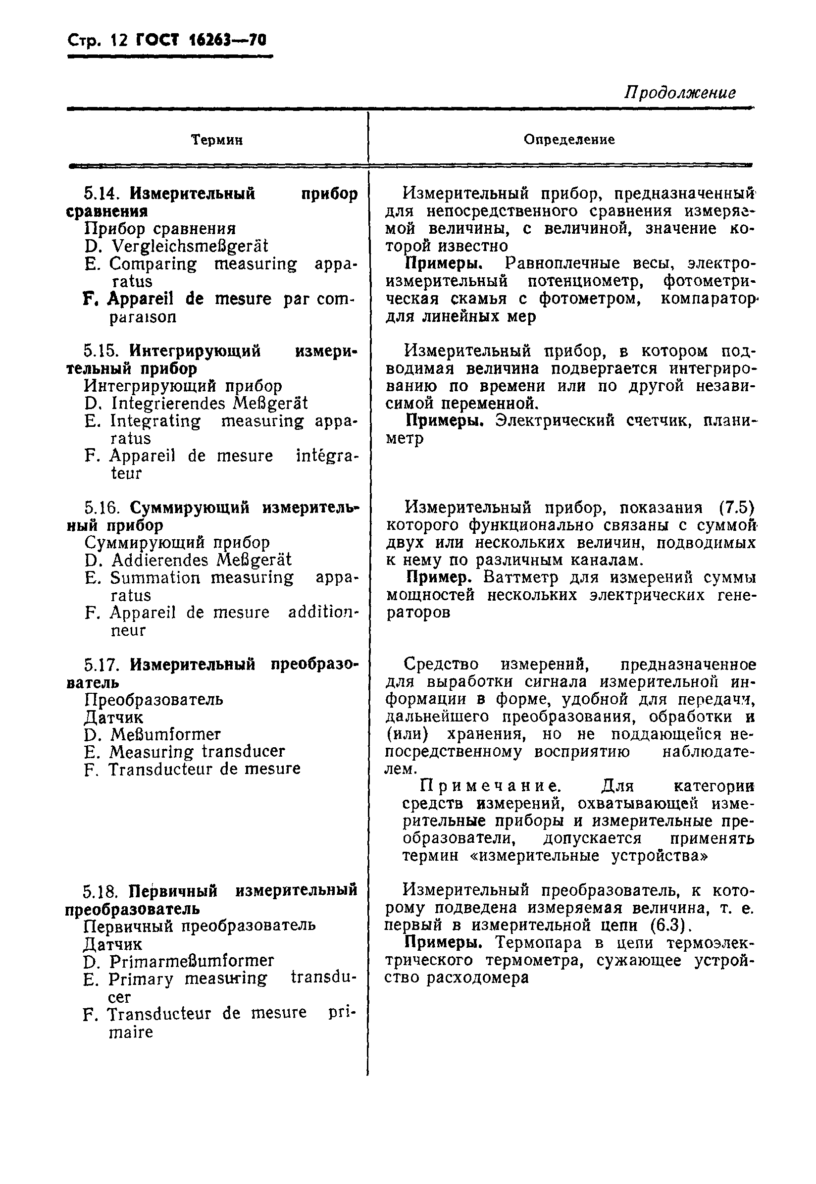 Страница 13 ГОСТ 16263-70