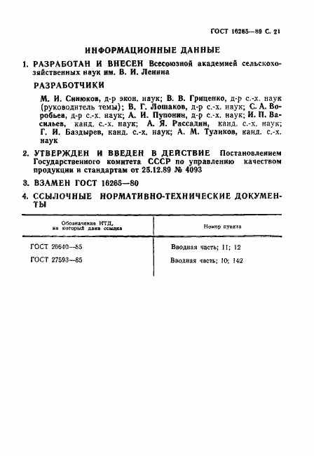 Страница 22 ГОСТ 16265-89