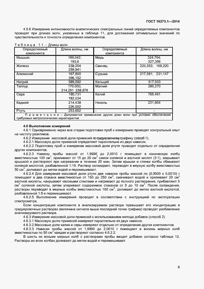 Страница 11 ГОСТ 16273.1-2014