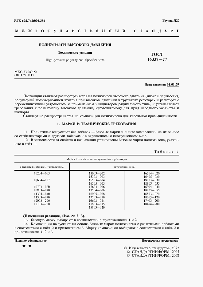 Страница 2 ГОСТ 16337-77