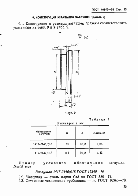 Страница 13 ГОСТ 16340-70
