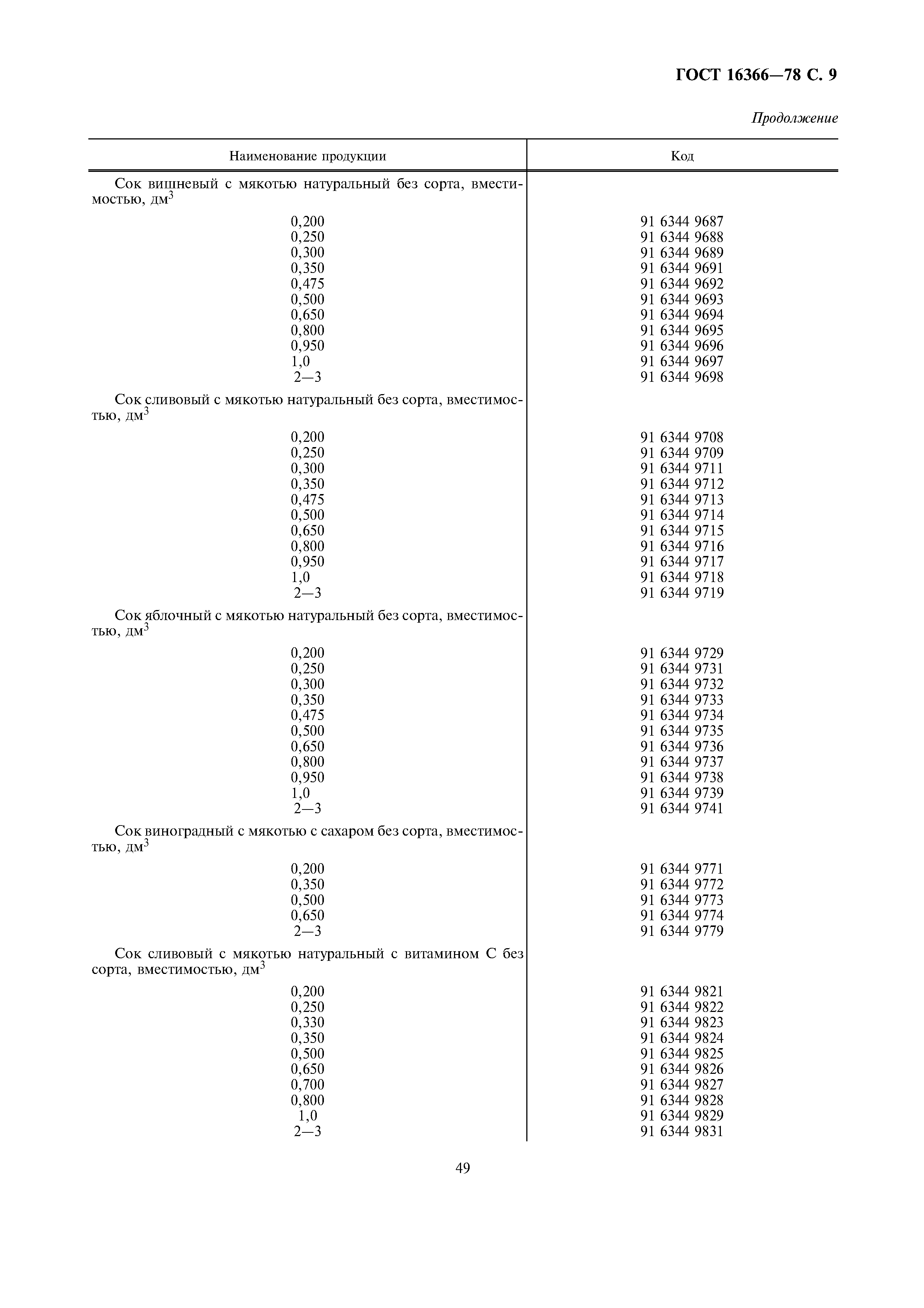 Страница 9 ГОСТ 16366-78